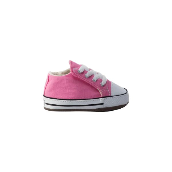 Converse Chuck Taylor All Stars Cribster Mid scarpe da culla rosa