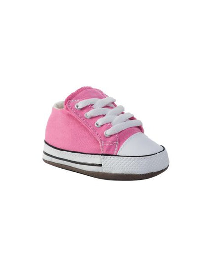 Converse Chuck Taylor All Stars Cribster Mid scarpe da culla rosa