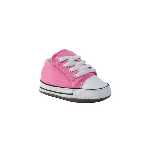Converse Chuck Taylor All Stars Cribster Mid scarpe da culla rosa