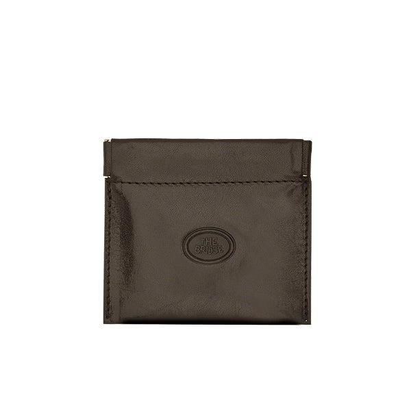 The Bridge Portamonete in Pelle Nero