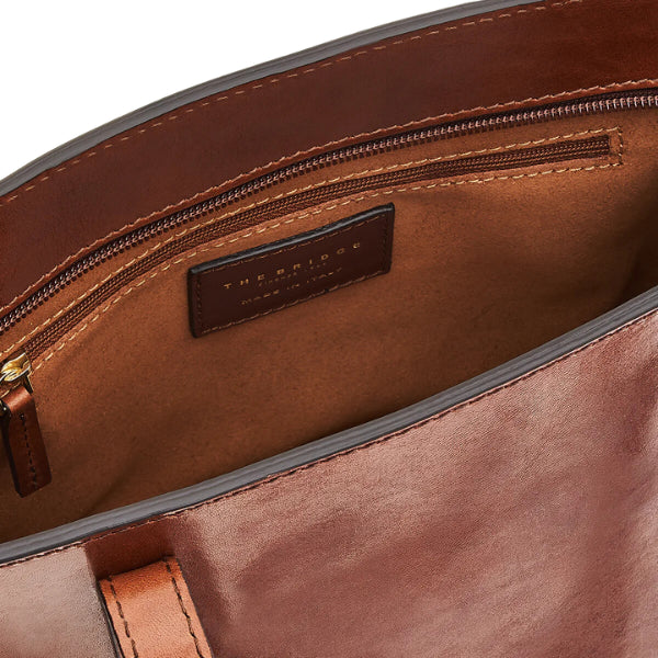 The Bridge borsa shopping in pelle