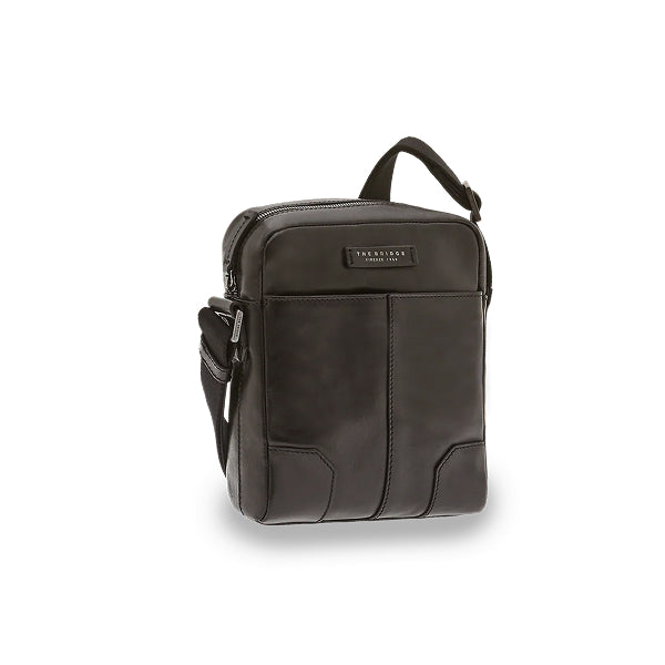 The Bridge Borsello uomo pelle una zip Nero