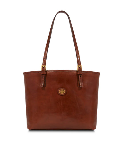 The Bridge Borsa shopper pelle donna con zip