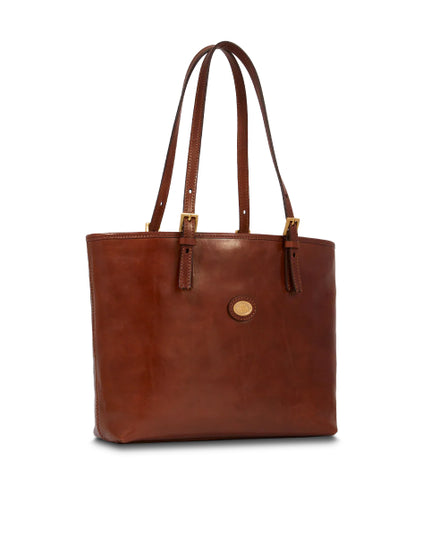 The Bridge Borsa shopper pelle donna con zip