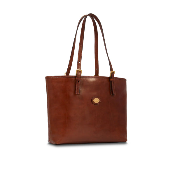 The Bridge Borsa shopper pelle donna con zip