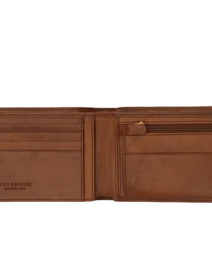 The Bridge Portafogli bifold piccolo con logo