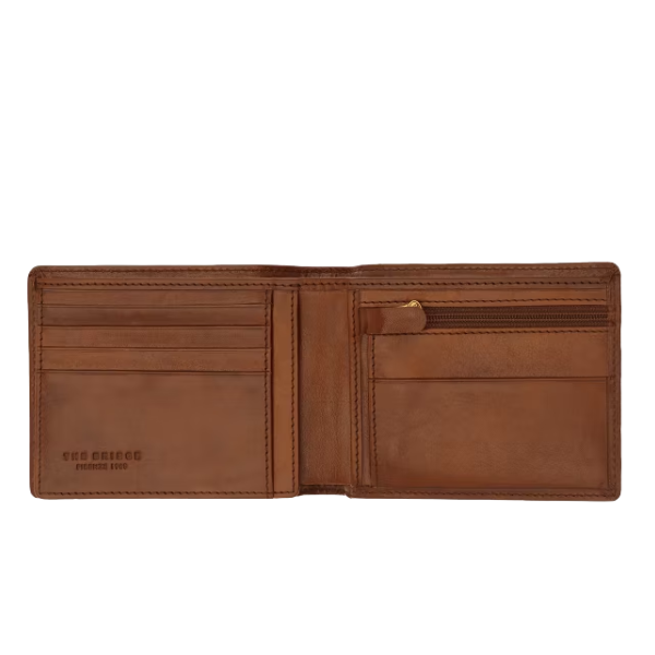 The Bridge Portafogli bifold piccolo con logo