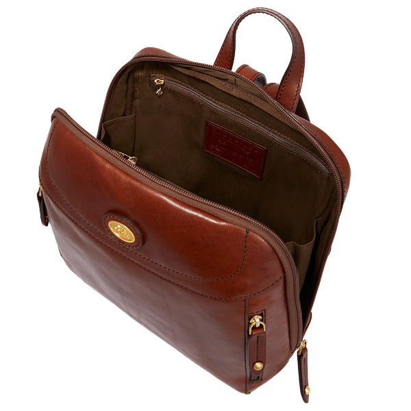 The Bridge Zaino donna pelle piccolo con tasca frontale