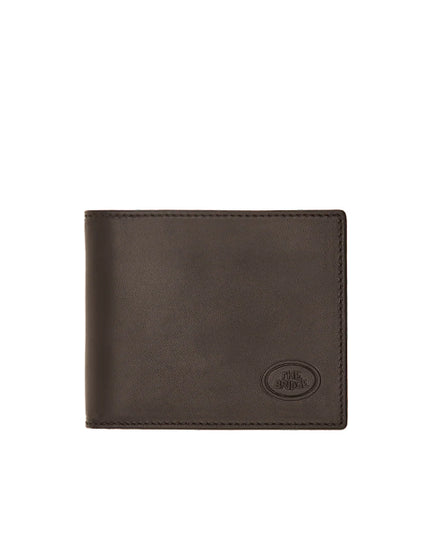 The Bridge Portafogli di pelle da uomo con portamonete Story Uomo Nero