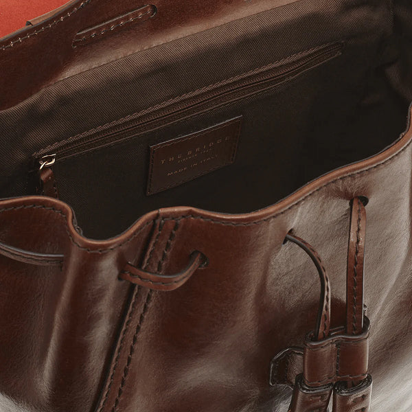 The Bridge Zaino donna pelle con nappine Florentin