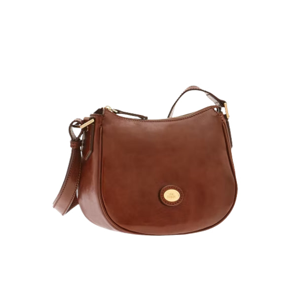 The Bridge borsa mezzaluna in pelle