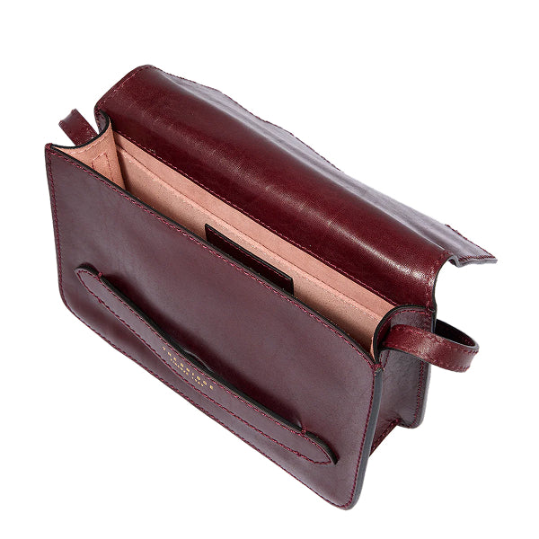 The Bridge Lucrezia borsa a tracolla in pelle con logo