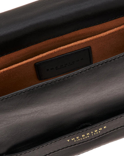 The Bridge Lucrezia borsa a tracolla in pelle con logo