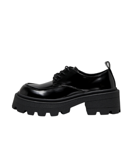 Only scarpe stringate con suola scanalata