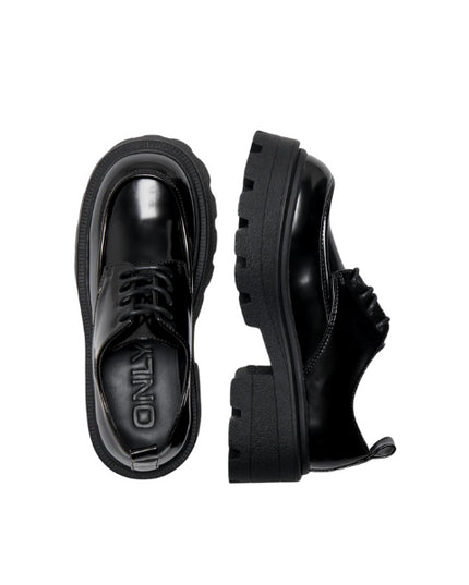 Only scarpe stringate con suola scanalata