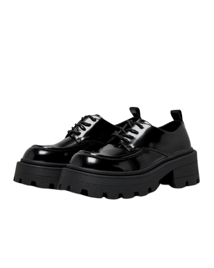Only scarpe stringate con suola scanalata