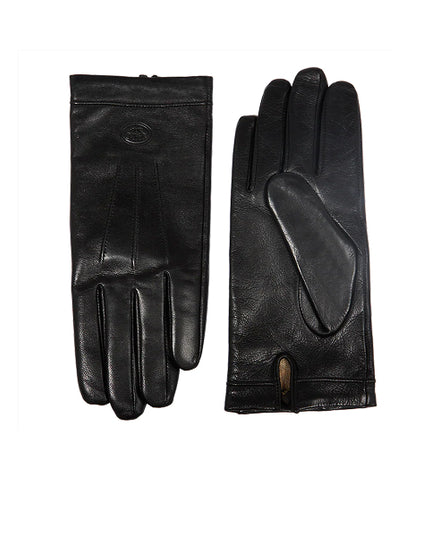 The Bridge Life Style Guanti uomo in pelle nera