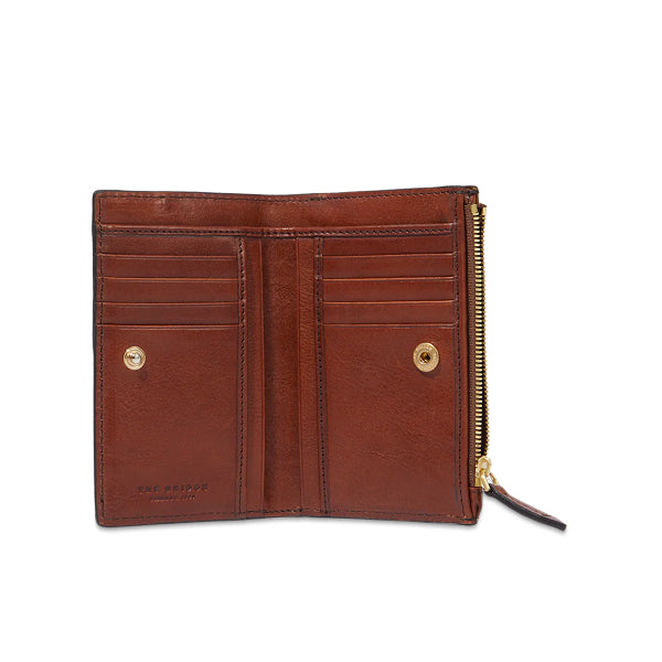 The Bridge Portafogli in pelle donna piccolo con portamonete Lucrezia