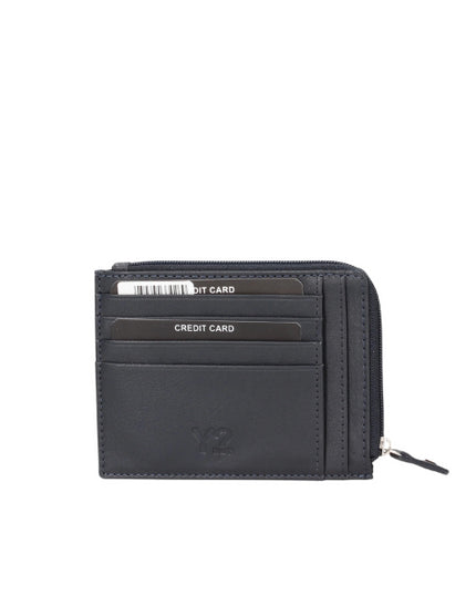Ynot portacarte in pelle zip around