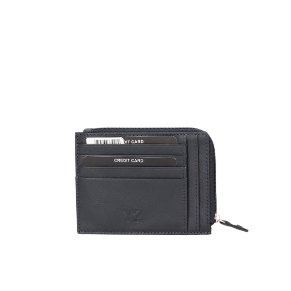 Ynot portacarte in pelle zip around