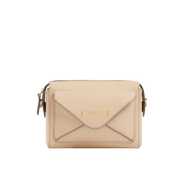 The Bridge Borsa tracolla pelle chiusa con zip Frida Butter