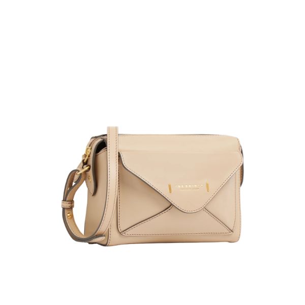 The Bridge Borsa tracolla pelle chiusa con zip Frida Butter