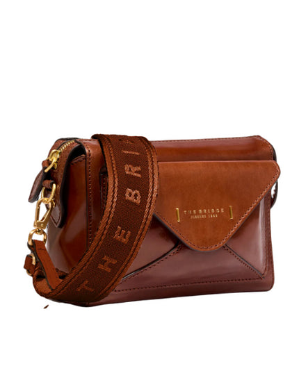 The Bridge Borsa tracolla pelle chiusa con zip