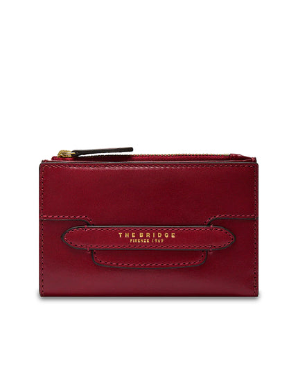 The Bridge Borsa tracolla pelle chiusa con zip Frida Mosto