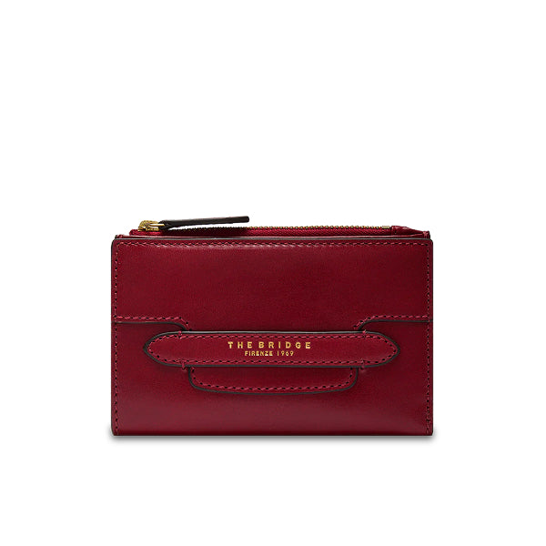 The Bridge Borsa tracolla pelle chiusa con zip Frida Mosto