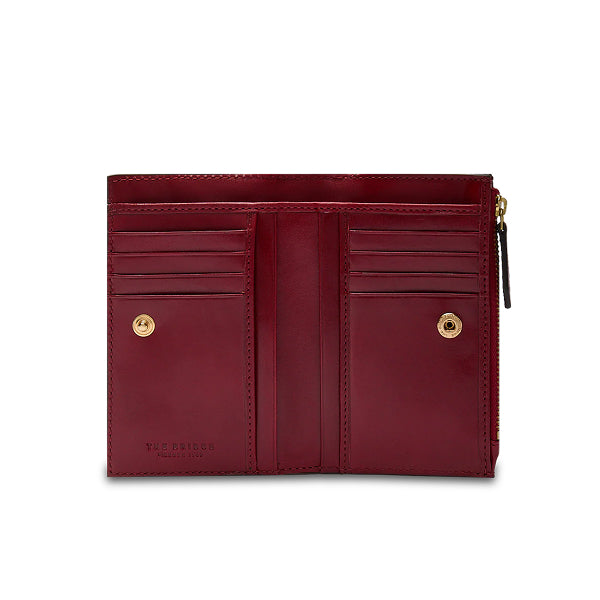 The Bridge Borsa tracolla pelle chiusa con zip Frida Mosto