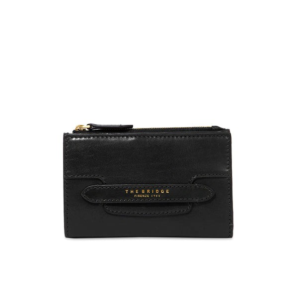 The Bridge Borsa tracolla pelle chiusa con zip Frida Nero