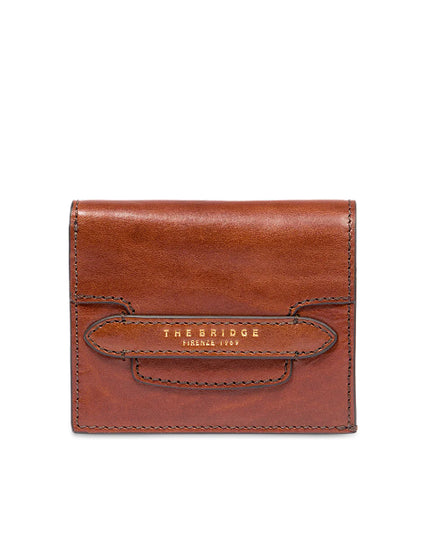 The Bridge Portafogli donna  in  pelle piccolo con portamonete LUCREZIA