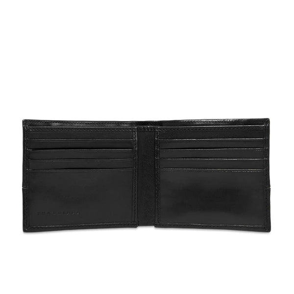 The Bridge Portafogli di pelle da uomo con portamonete Damiano Nero