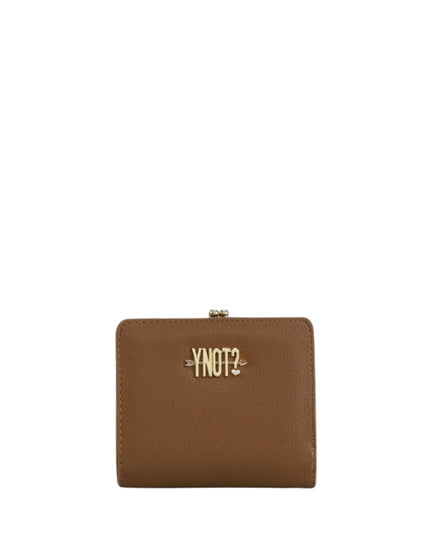 Ynot portafogli piccolo in ecopelle con portaspicci