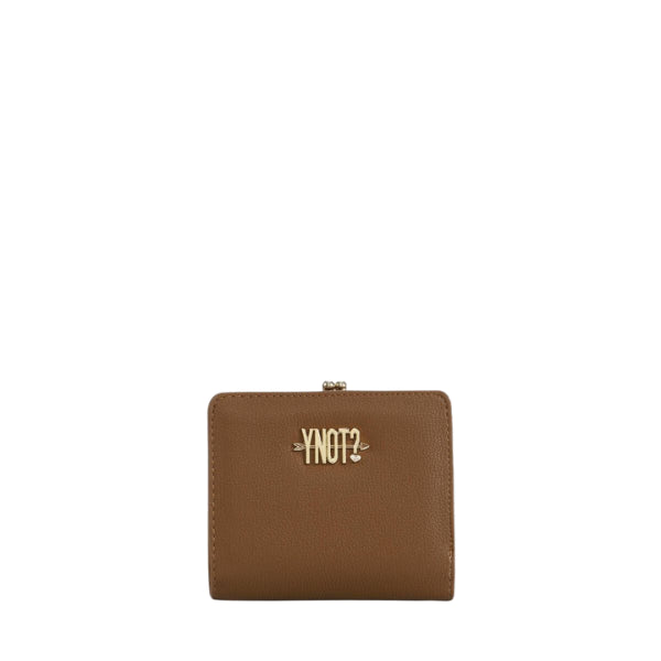 Ynot portafogli piccolo in ecopelle con portaspicci