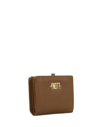 Ynot portafogli piccolo in ecopelle con portaspicci