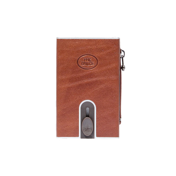The Bridge Portacarte in pelle a scatto con protezione rfid Story Uomo