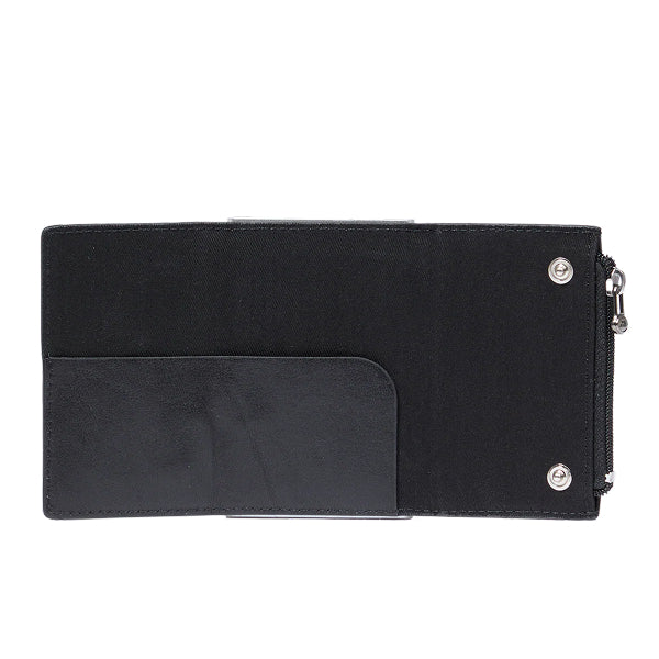 The Bridge Portacarte in pelle a scatto con protezione rfid Story Uomo Nero