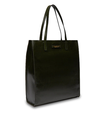 The Bridge Mirra borsa shopping in pelle sfoderata Tirolo