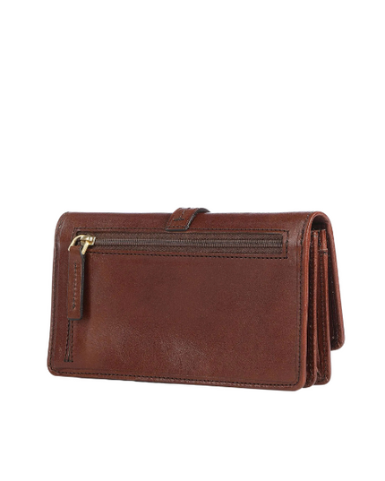 The Bridge portafoglio Florentin con zip esterna