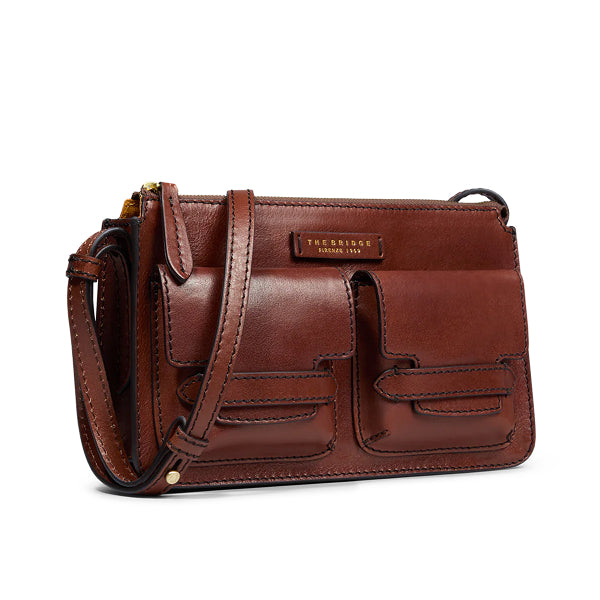 Borsa The Bridge Borsa a spalla pelle LUCREZIA