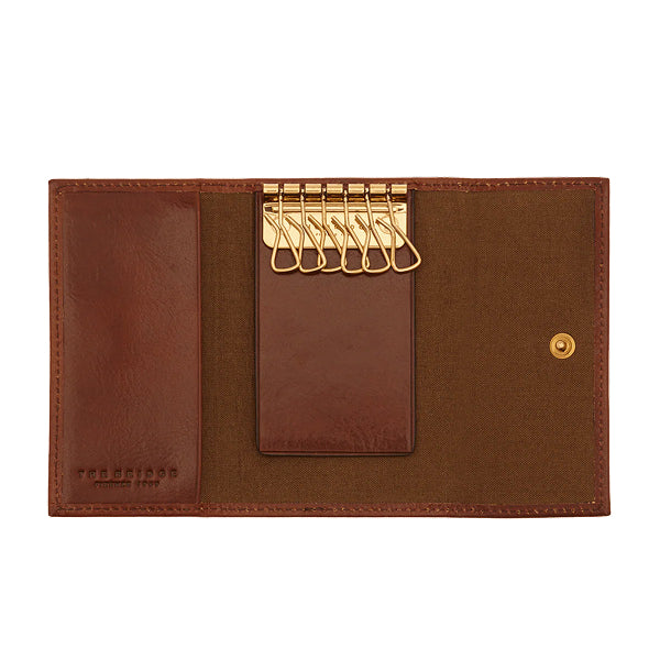 The Bridge Portachiavi in pelle con sei ganci Story Uomo