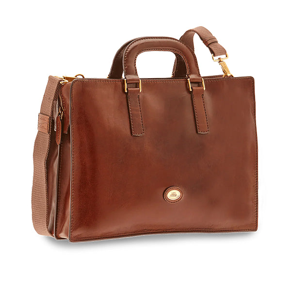 The Bridge  Cartella di pelle uomo con tracolla Story Uomo