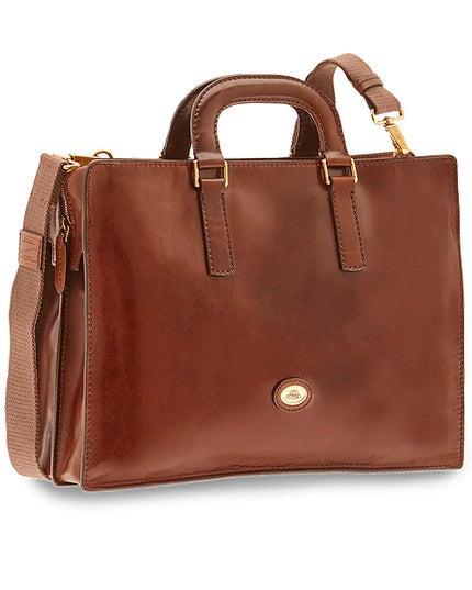 The Bridge  Cartella di pelle uomo con tracolla Story Uomo