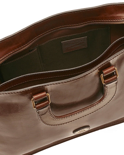 The Bridge  Cartella di pelle uomo con tracolla Story Uomo