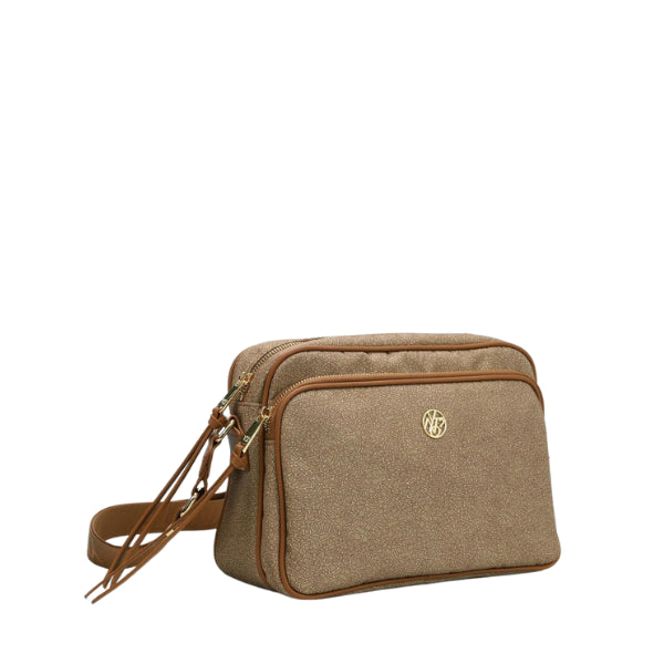 Ynot? Borsa Tracolla Donna Cloud In Tessuto Logato