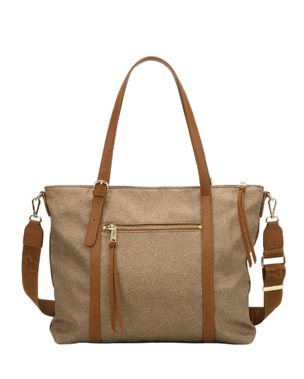 Ynot? Shopping Square Cloud In Tessuto Logato