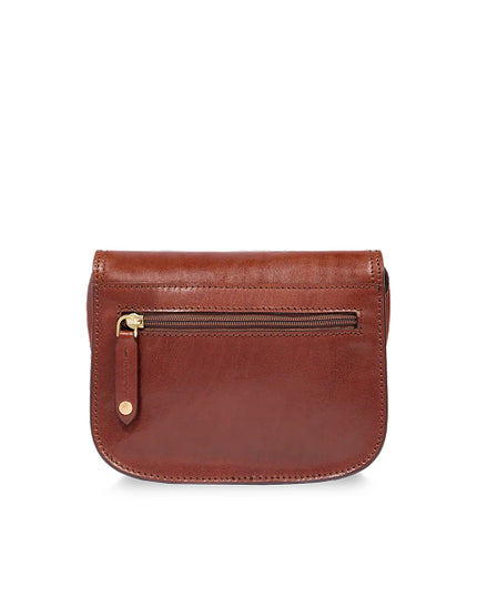 The Bridge Borsa tracolla in pelle a scomparti small size Story Donna