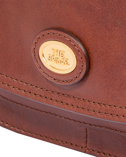 The Bridge Borsa tracolla in pelle a scomparti small size Story Donna