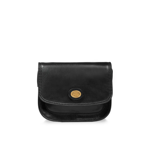 The Bridge Borsa tracolla in pelle a scomparti small size Story Donna Nero